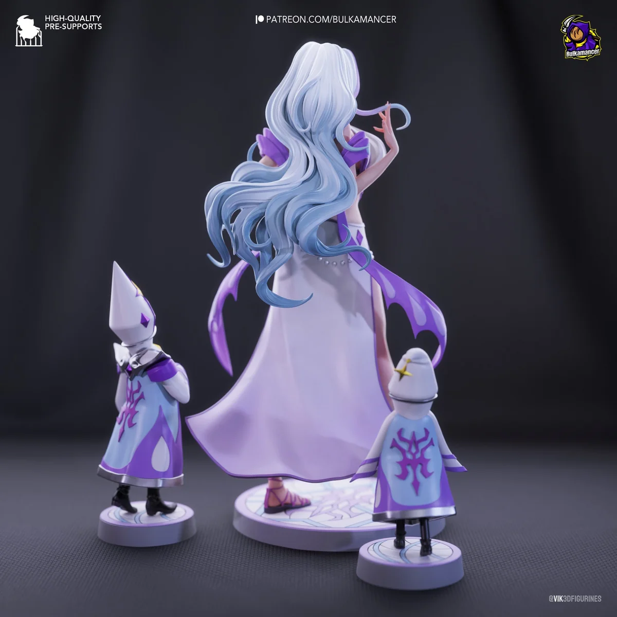 Boobamancer | Fan Art | 3D Printed Resin Model Garage Kit | *Un-Painted* | Bulkamancer 7