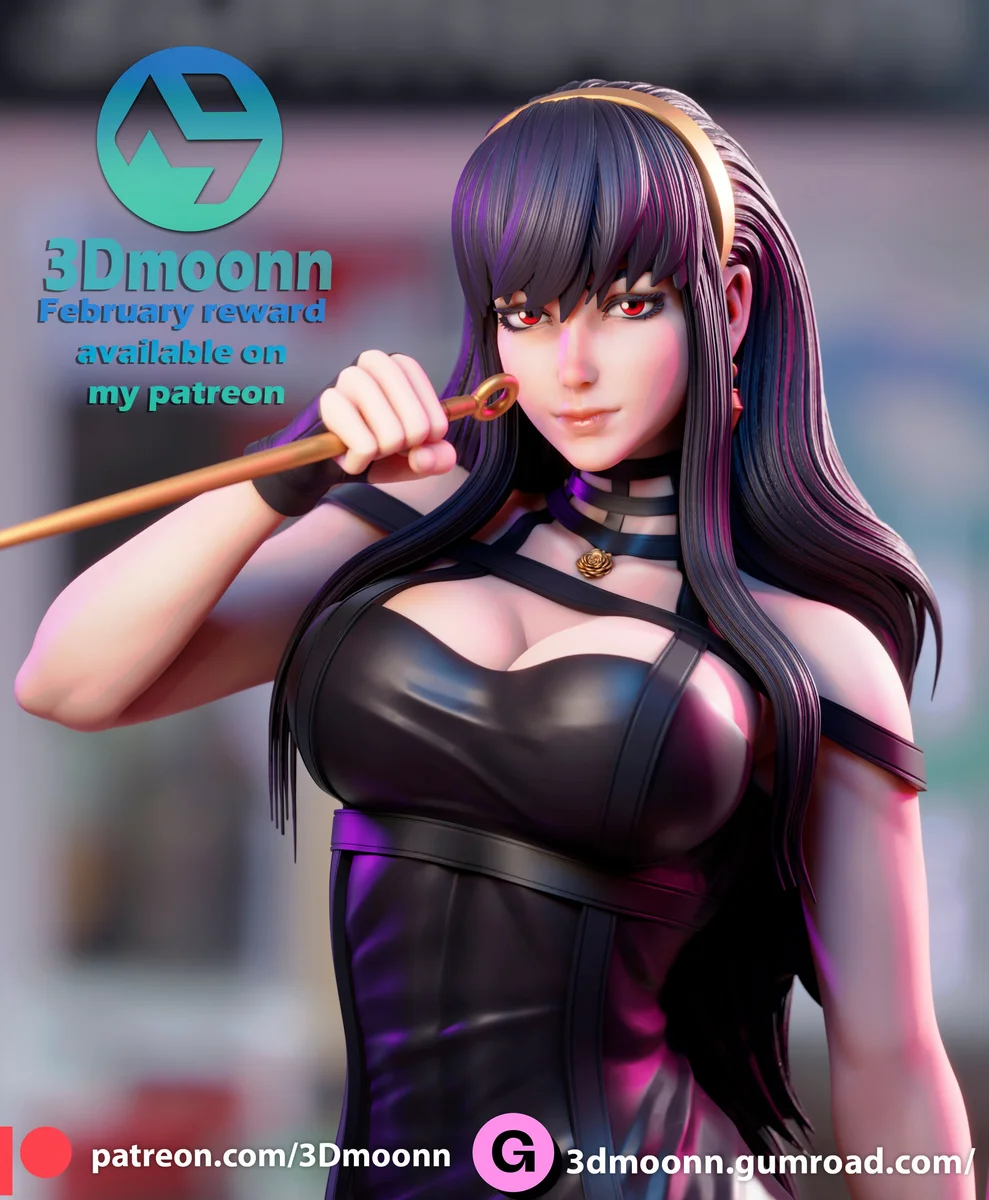 Assassin | Fan Art | 3D Printed Resin Model Garage Kit | *Un-Painted* | 3DMoonn 5