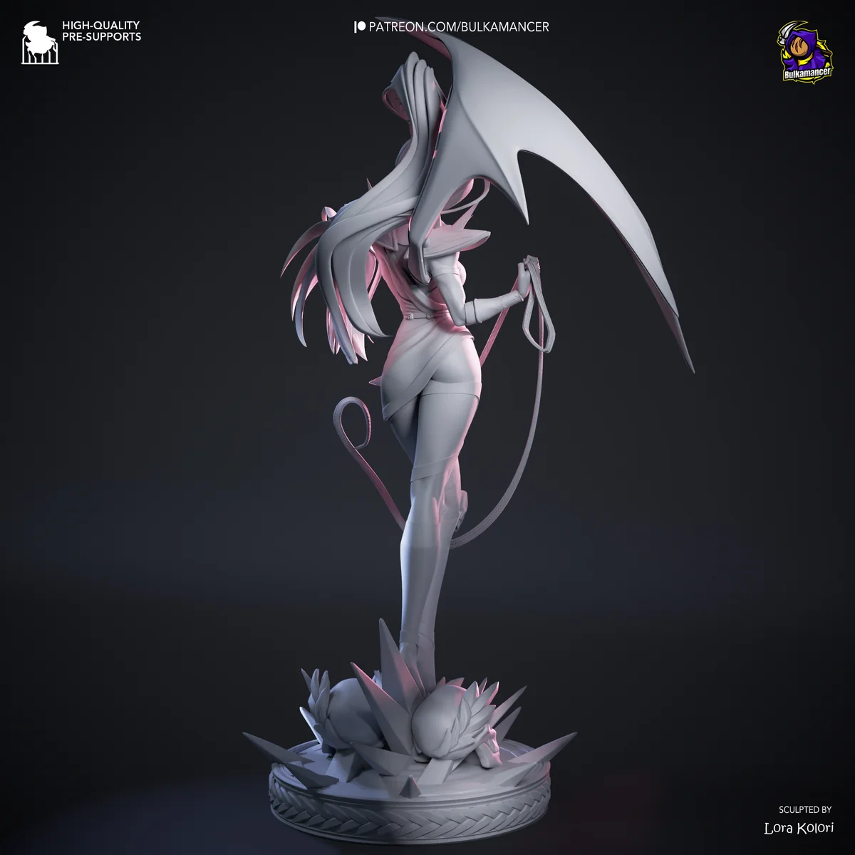 Megaera | Fan Art | 3D Printed Resin Model Garage Kit | *Un-Painted* | Bulkamancer 8