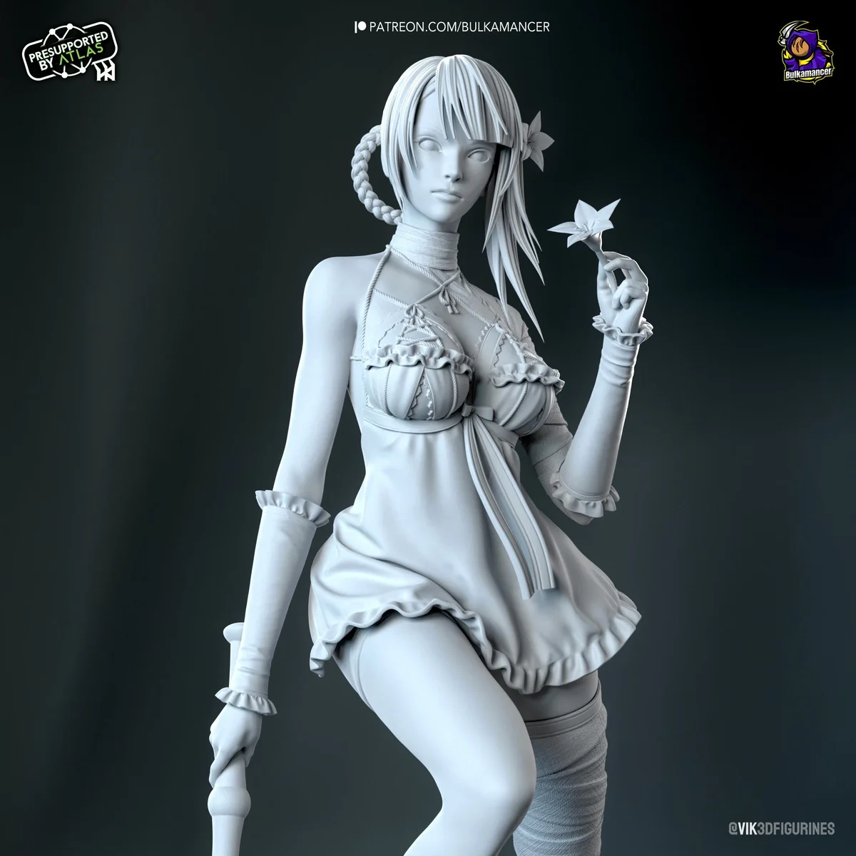 Kaine | Fan Art | 3D Printed Resin Model Garage Kit | *Un-Painted* | Bulkamancer 8