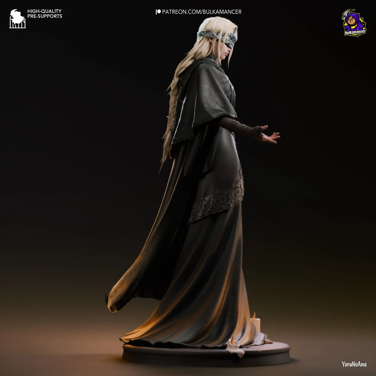 Fire Keeper | Fan Art | 3D Printed Resin Model Garage Kit | *Un-Painted* | Bulkamancer 3