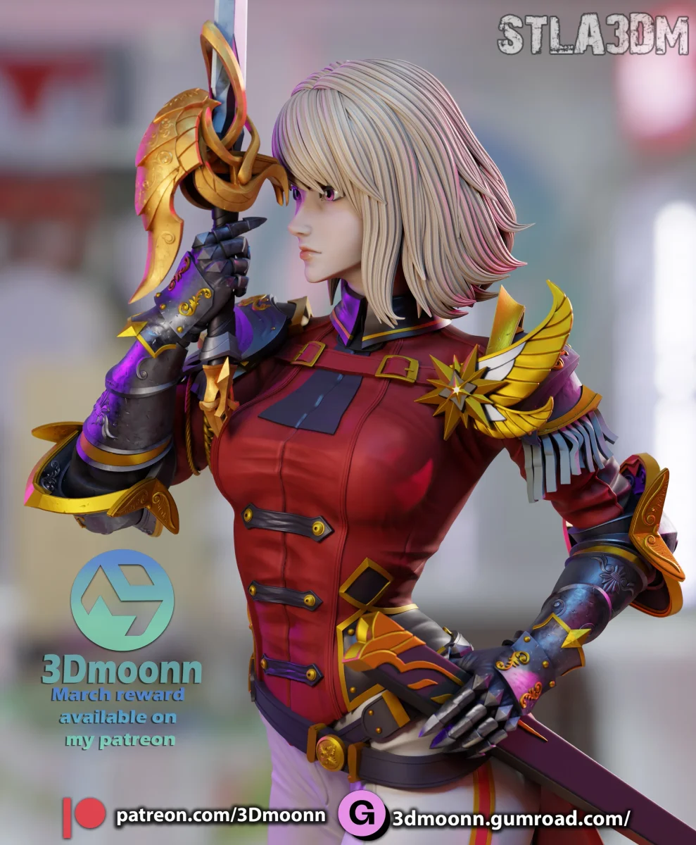 Cha Hae-in | Fan Art | 3D Printed Resin Model Garage Kit | *Un-Painted* | 3DMoonn
