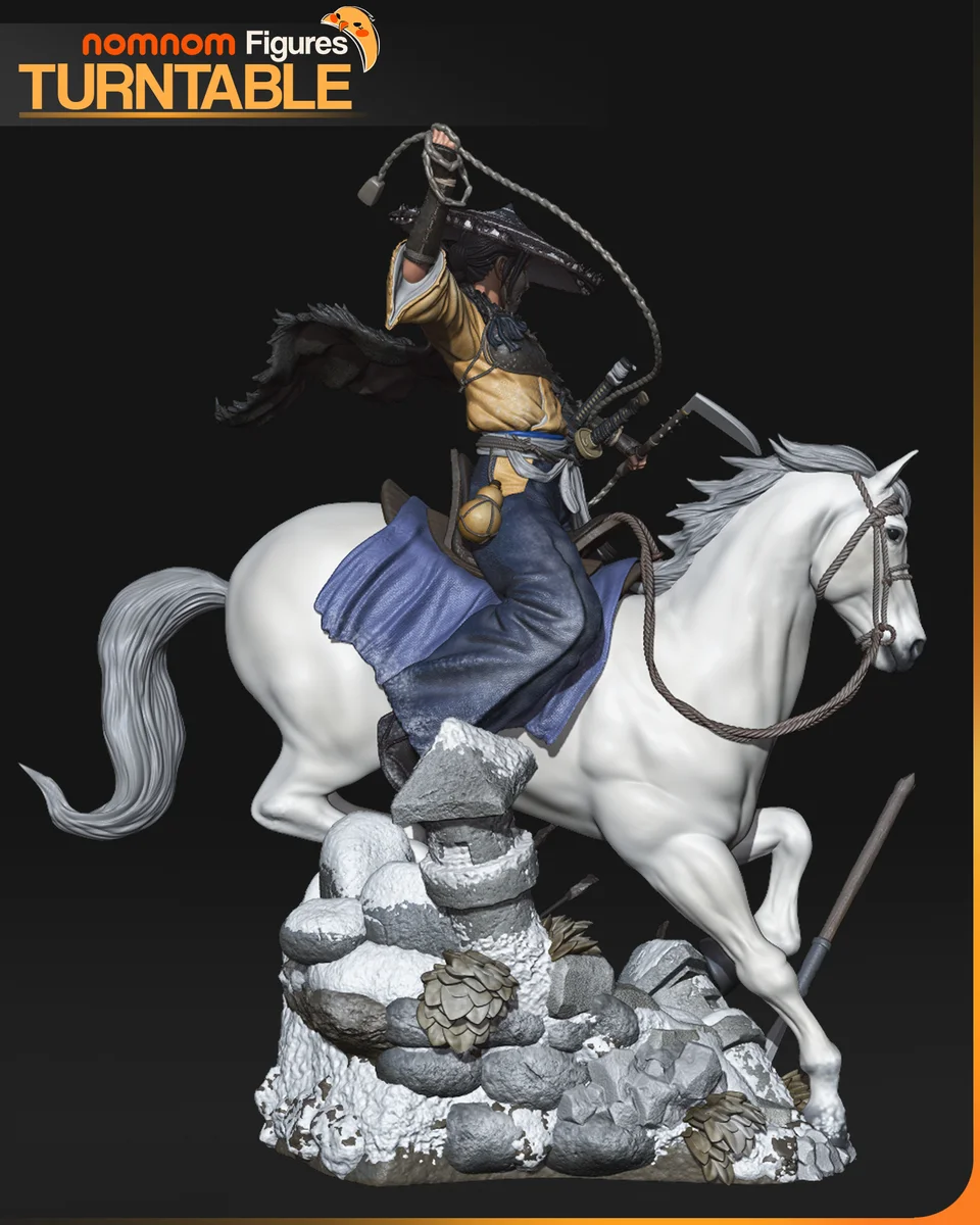 Atsu | Fan Art | 3D Printed Resin Model Garage Kit | *Un-Painted* | Nomnom 6