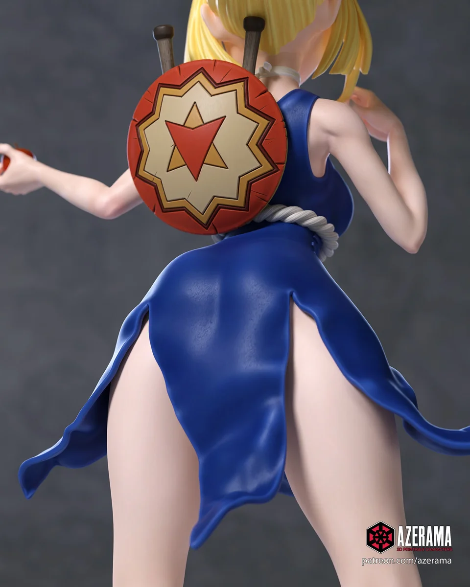 Kohaku | Fan Art | 3D Printed Resin Model Garage Kit | *Un-Painted* | Azerama 6