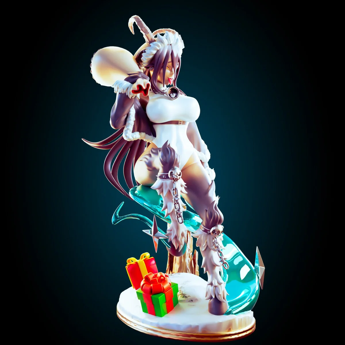 Krampus | Fan Art | 3D Printed Resin Model Garage Kit | *Un-Painted* | Officer Rhu 3