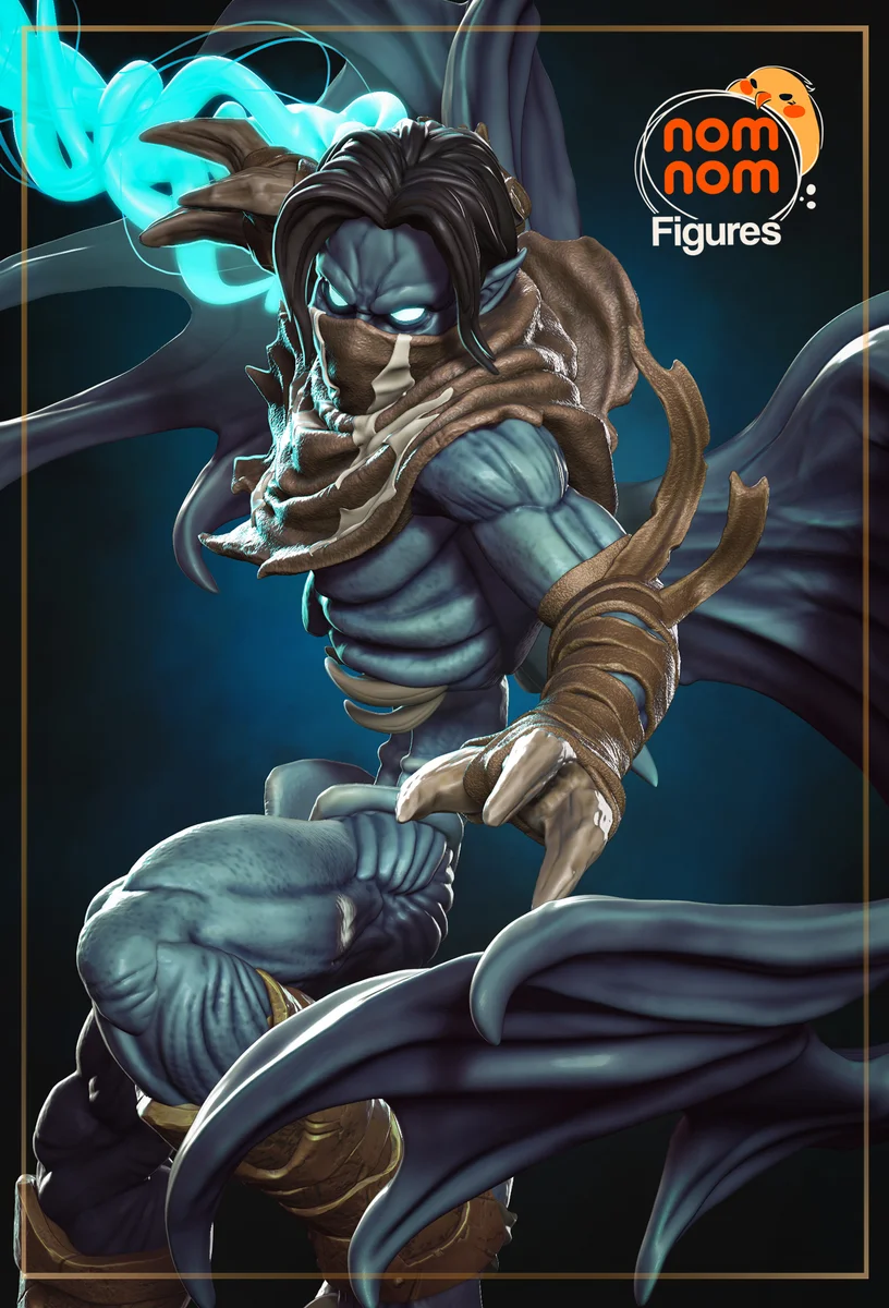 Raziel | Fan Art | 3D Printed Resin Model Garage Kit | *Un-Painted* | Nomnom