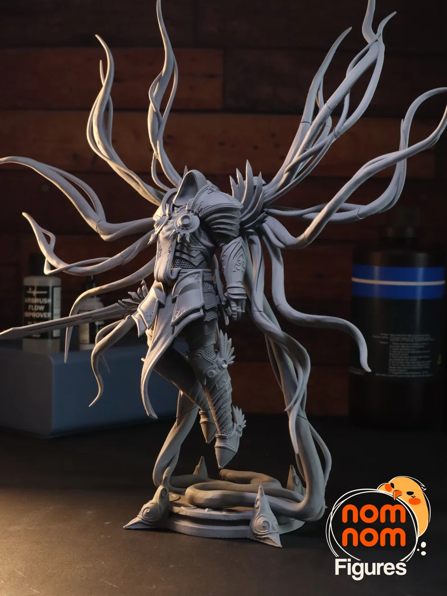 Tyrael | Fan Art | 3D Printed Resin Model Garage Kit | *Un-Painted* | Nomnom 13
