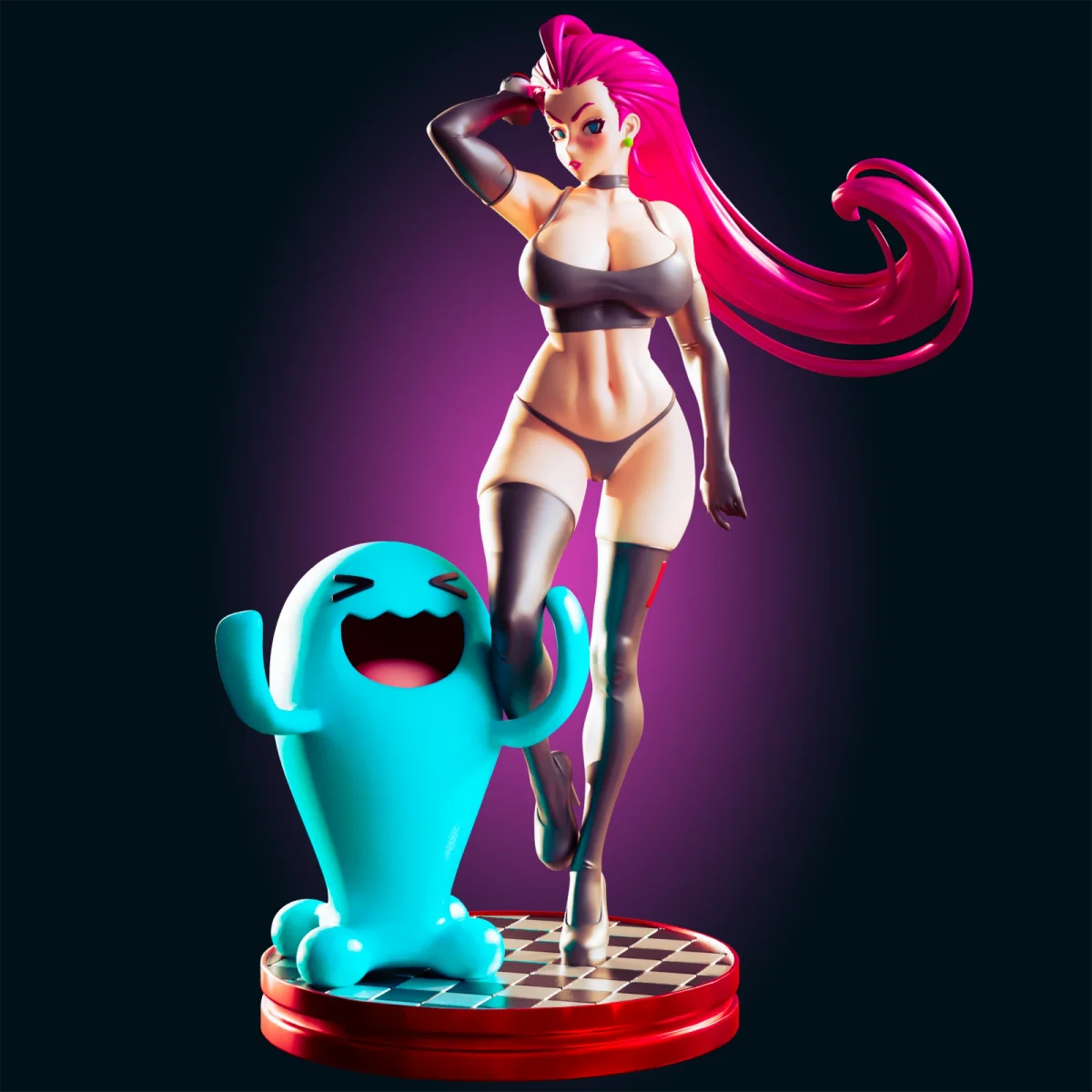 Mean Girl | Fan Art | 3D Printed Resin Model Garage Kit | *Un-Painted* | Officer Rhu 3