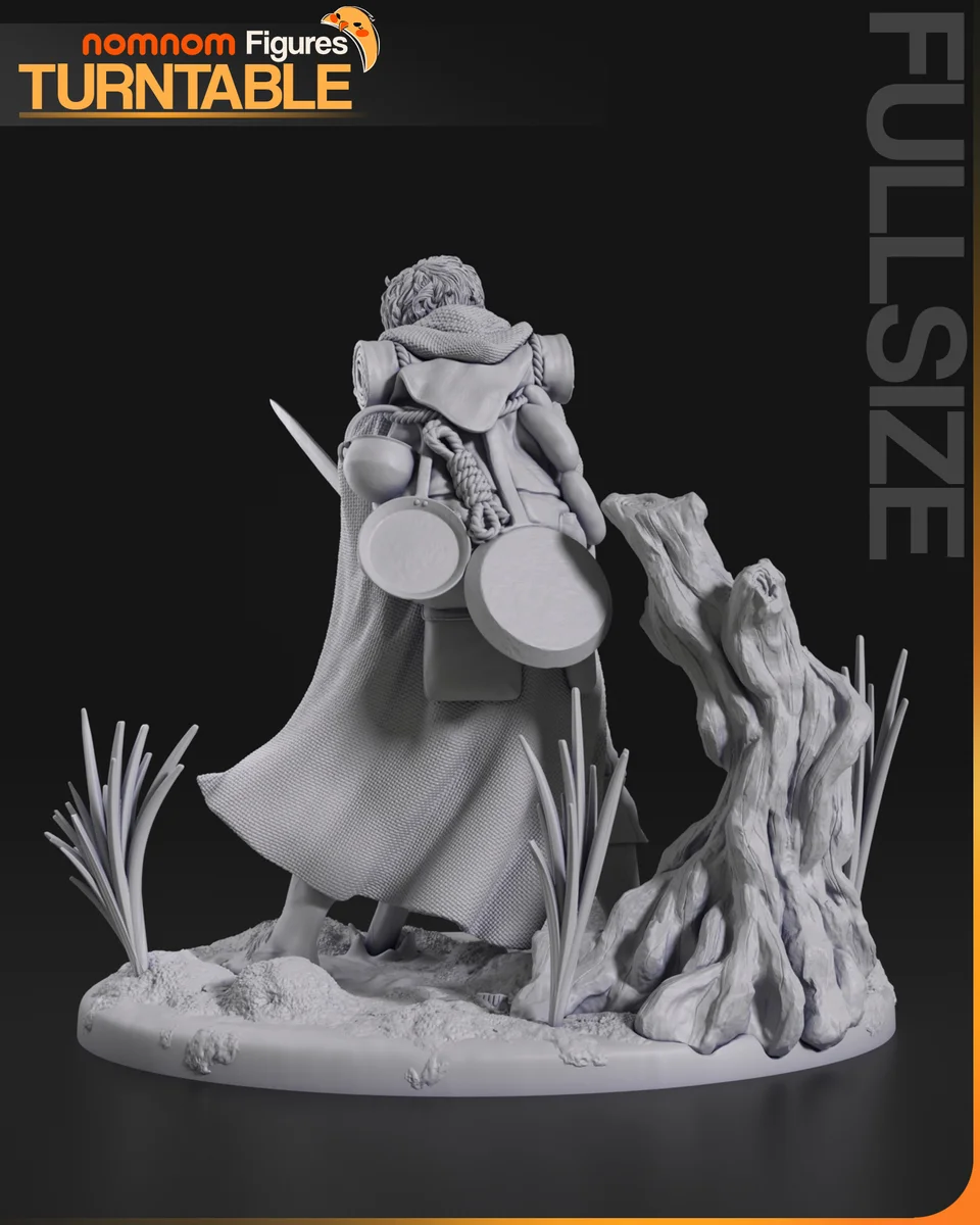 Samwise | Fan Art | 3D Printed Resin Model Garage Kit | *Un-Painted* | Nomnom 11