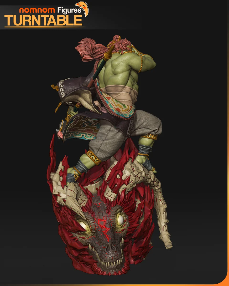 Ganondorf | Fan Art | 3D Printed Resin Model Garage Kit | *Un-Painted* | Nomnom 6