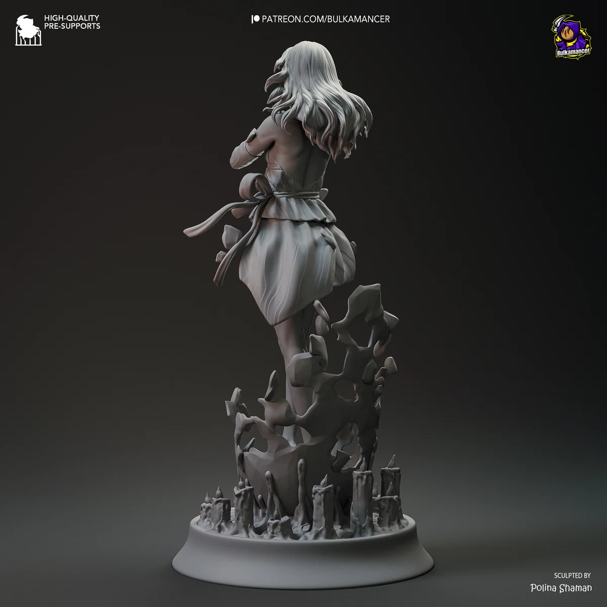 Tomorrow | Fan Art | 3D Printed Resin Model Garage Kit | *Un-Painted* | Bulkamancer 8