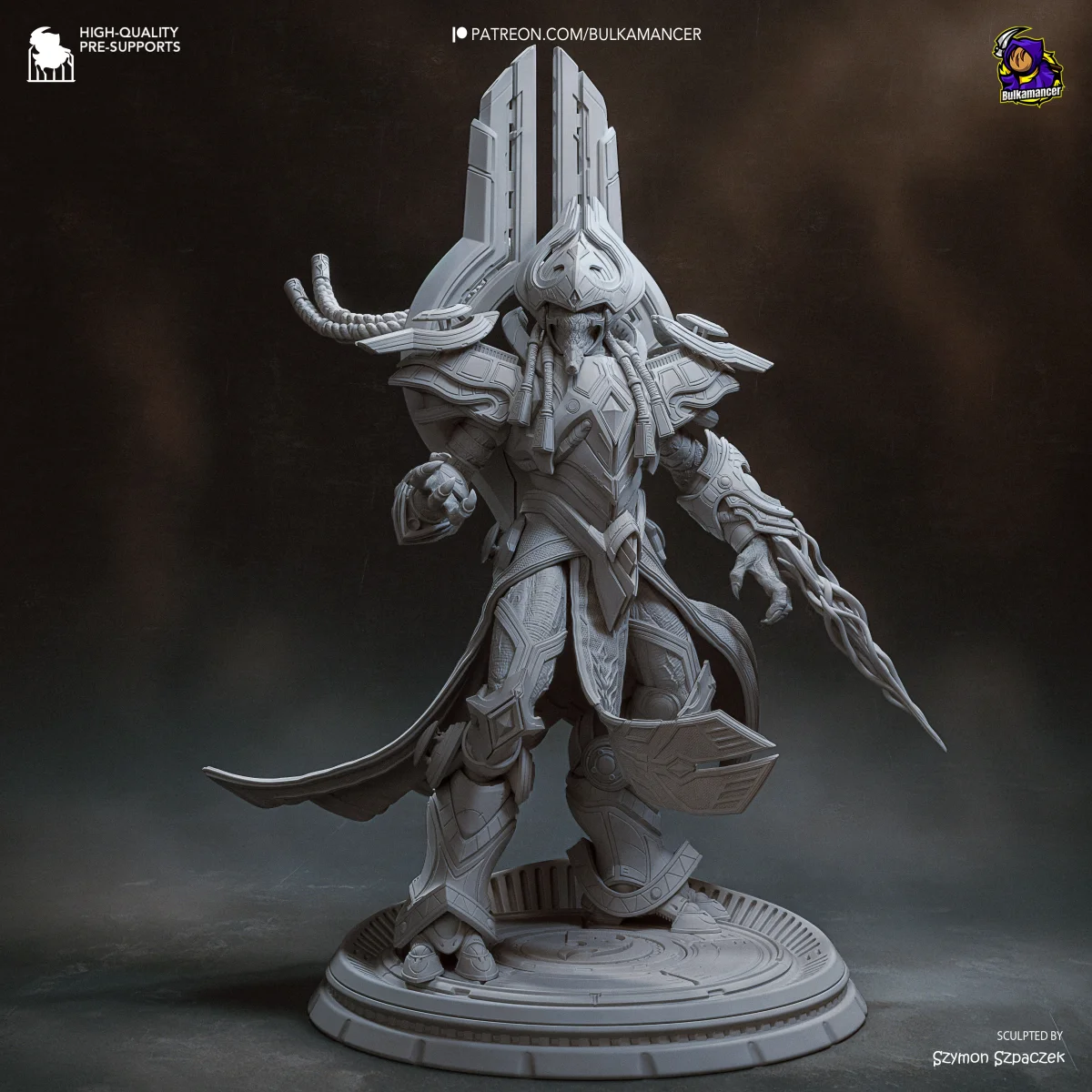 Artanis | Fan Art | 3D Printed Resin Model Garage Kit | *Un-Painted* | Bulkamancer 5