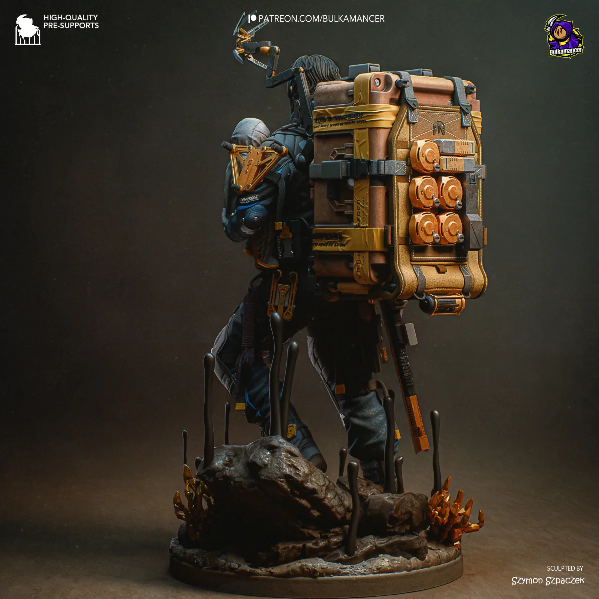 Sam | Fan Art | 3D Printed Resin Model Garage Kit | *Un-Painted* | Bulkamancer 4