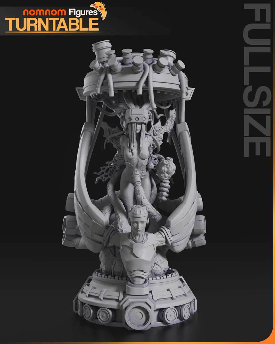 Jenova | Fan Art | 3D Printed Resin Model Garage Kit | *Un-Painted* | Nomnom 4