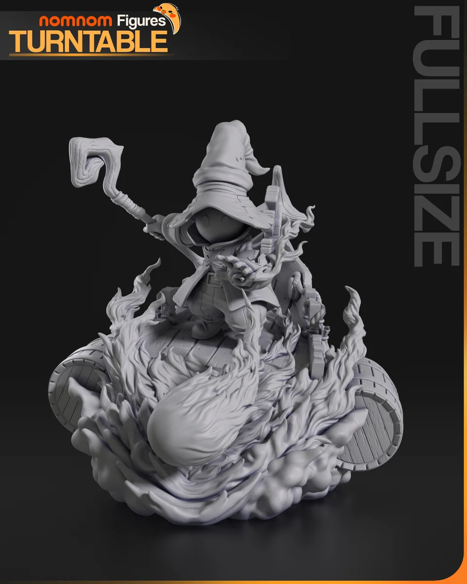 Vivi | Fan Art | 3D Printed Resin Model Garage Kit | *Un-Painted* | Nomnom 4
