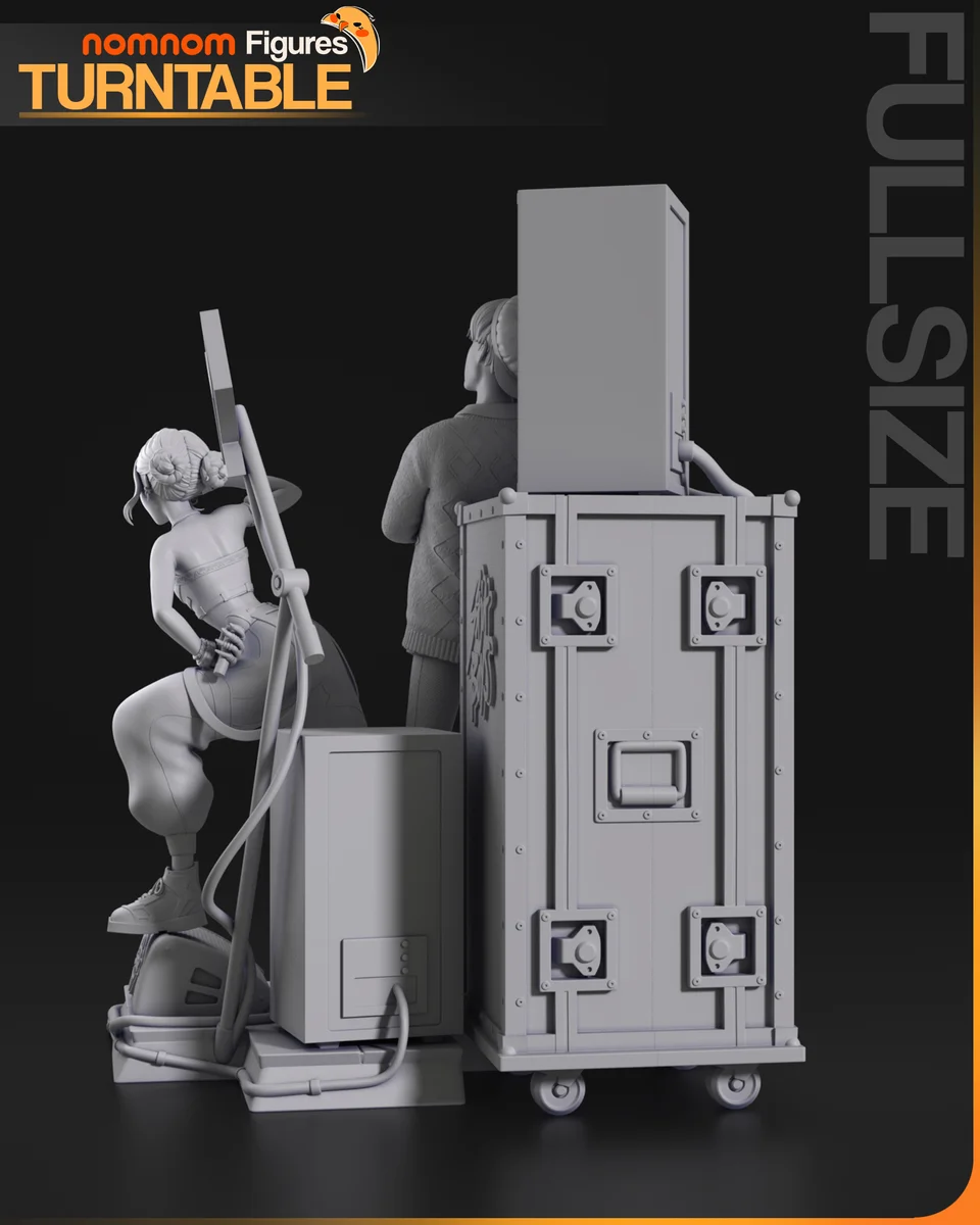 Zoey | Fan Art | 3D Printed Resin Model Garage Kit | *Un-Painted* | Nomnom 11