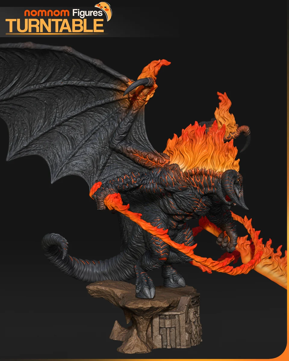 Balrog | Fan Art | 3D Printed Resin Model Garage Kit | *Un-Painted* | Nomnom 11