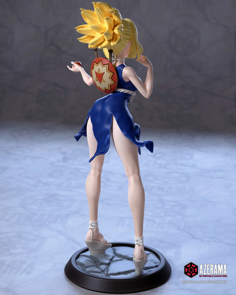 Kohaku | Fan Art | 3D Printed Resin Model Garage Kit | *Un-Painted* | Azerama 5