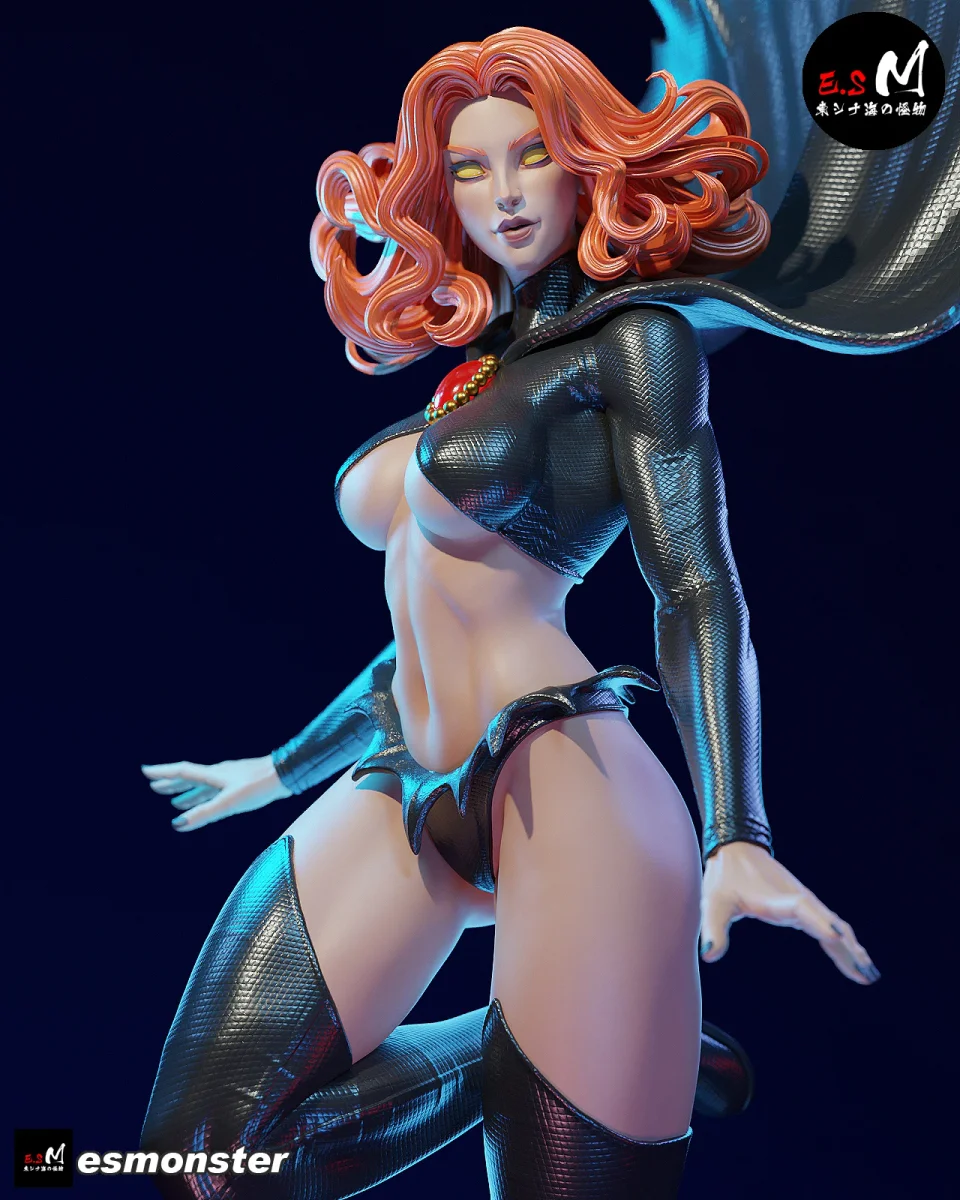 Red Queen | Fan Art | 3D Printed Resin Model Garage Kit | *Un-Painted* | ES Monster