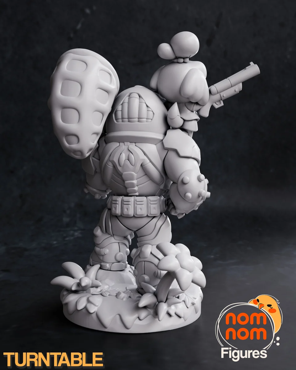 Chibi Isabelle | Fan Art | 3D Printed Resin Model Garage Kit | *Un-Painted* | Nomnom 5