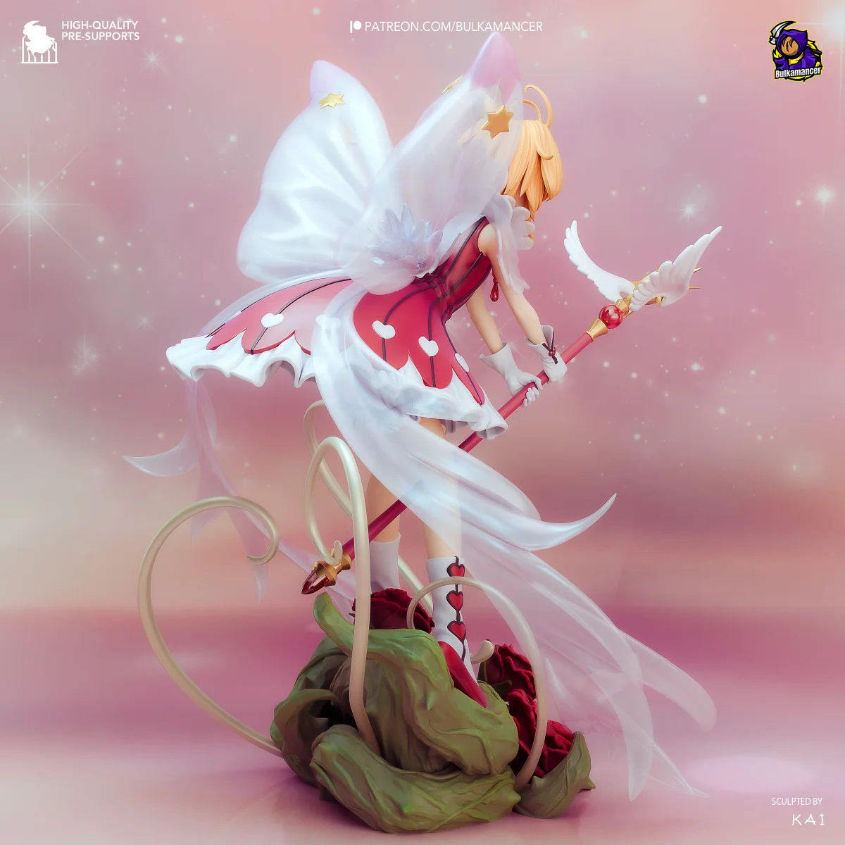 Cardcaptor Sakura | Fan Art | 3D Printed Resin Model Garage Kit | *Un-Painted* | Bulkamancer 4