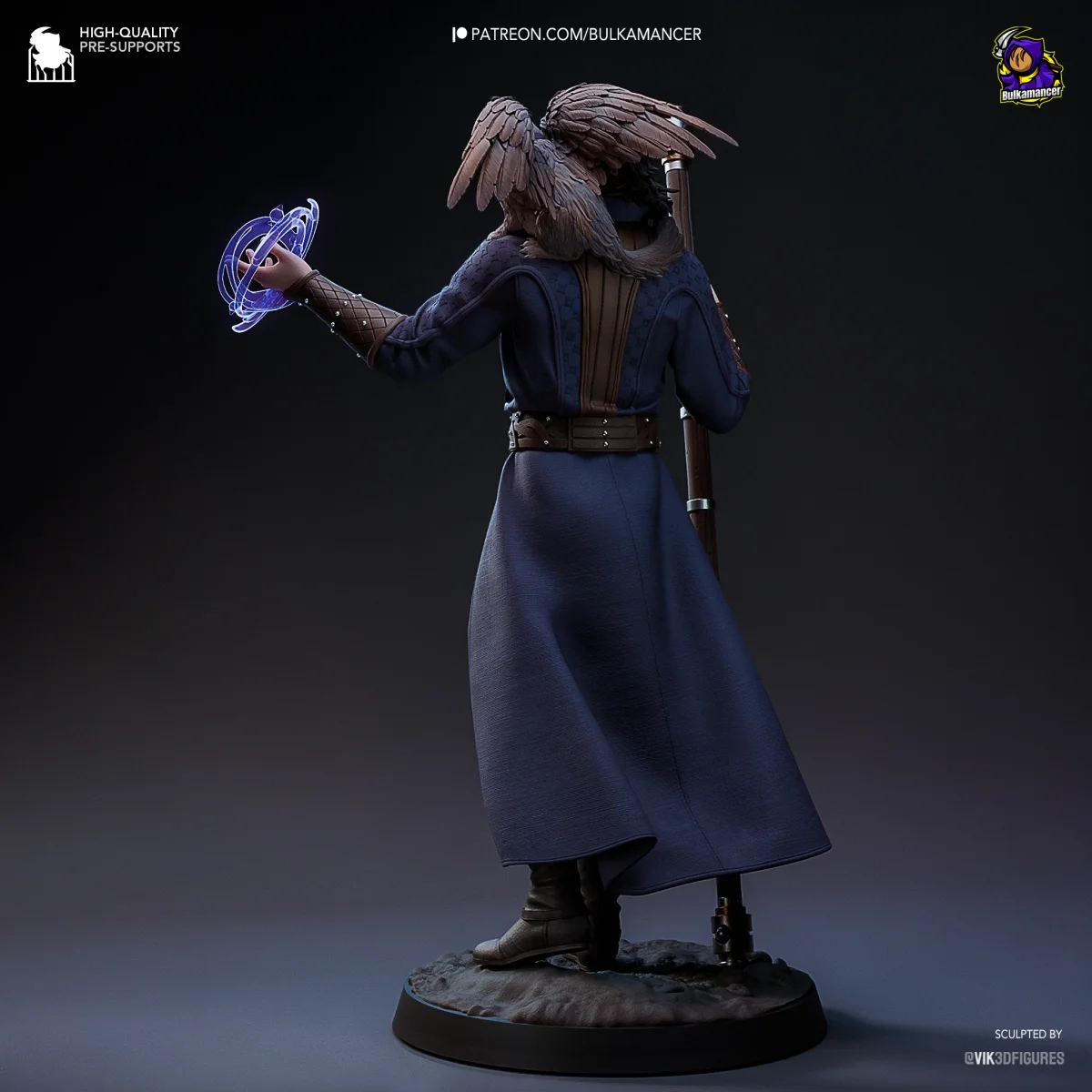 Gale | Fan Art | 3D Printed Resin Model Garage Kit | *Un-Painted* | Bulkamancer 3