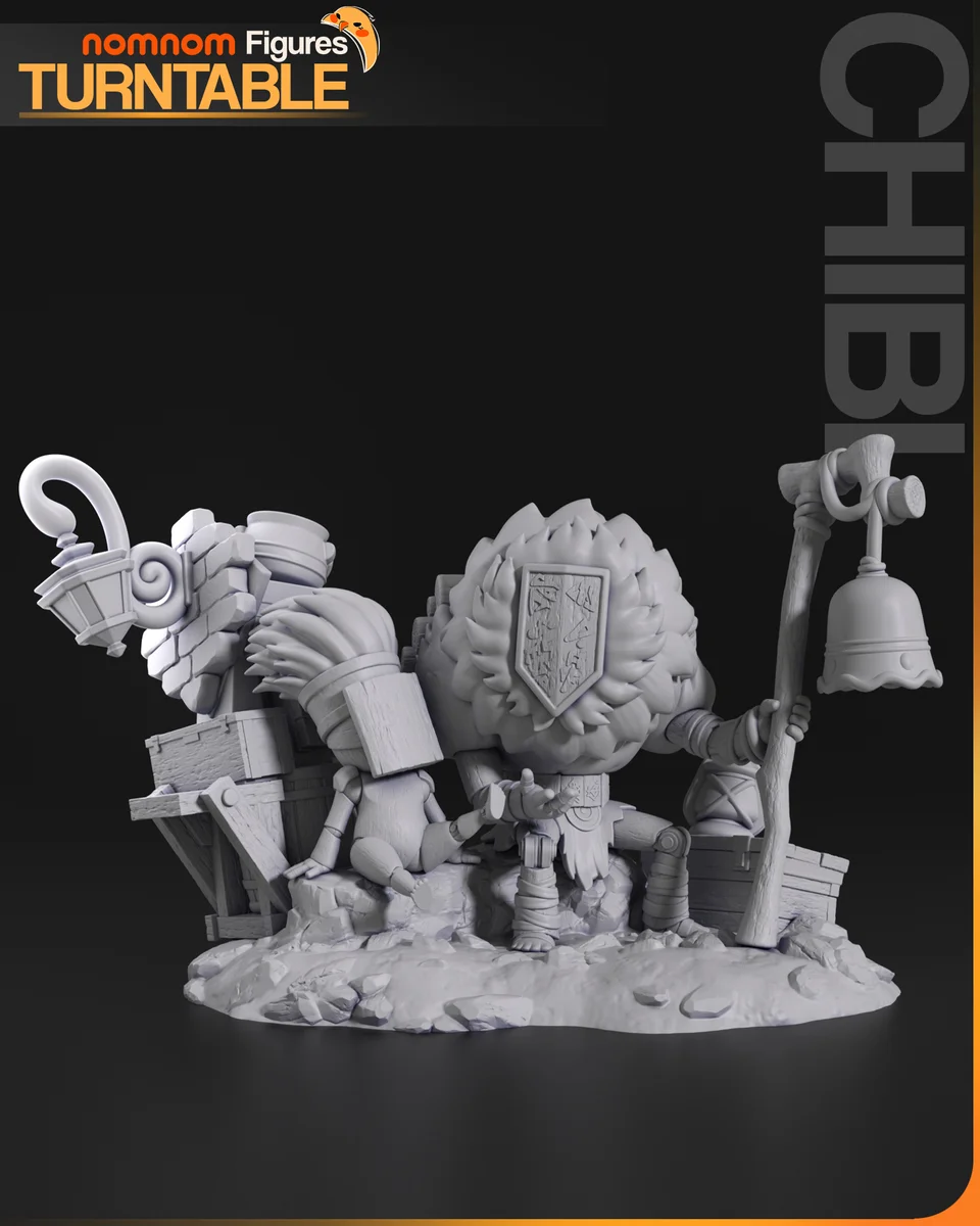 Chibi Noco | Fan Art | 3D Printed Resin Model Garage Kit | *Un-Painted* | Nomnom 7