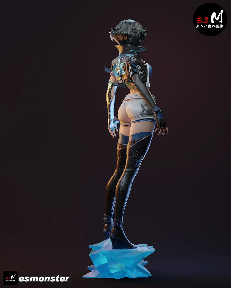 Luna Snow | Fan Art | 3D Printed Resin Model Garage Kit | *Un-Painted* | ES Monster 4