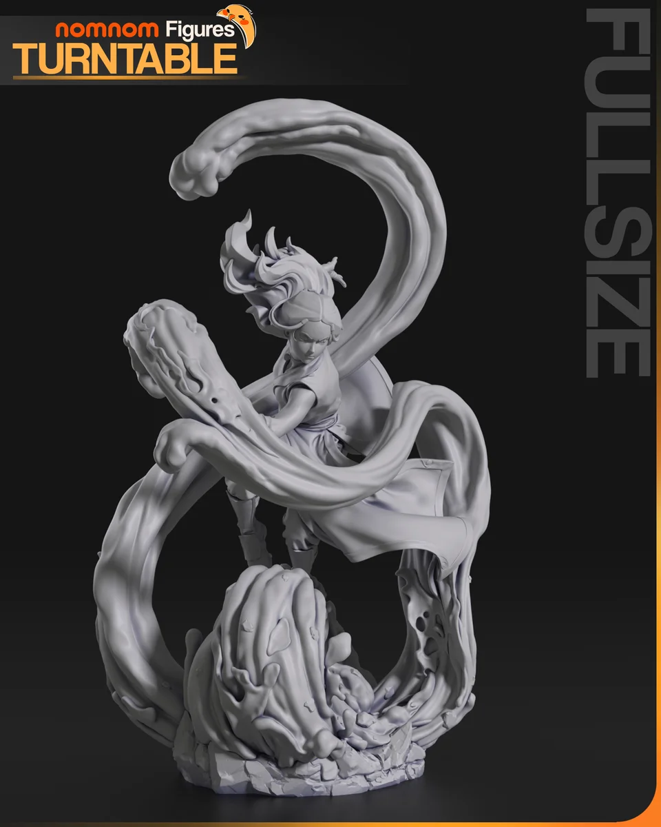 Katara | Fan Art | 3D Printed Resin Model Garage Kit | *Un-Painted* | Nomnom 9