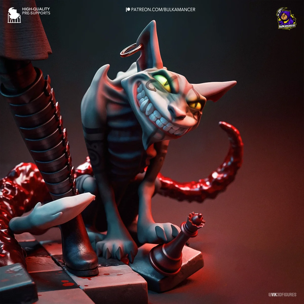 Alice | Fan Art | 3D Printed Resin Model Garage Kit | *Un-Painted* | Bulkamancer 5