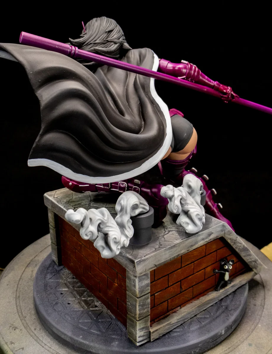Huntress | Fan Art | 3D Printed Resin Model Garage Kit | *Un-Painted* | 3DMoonn 5