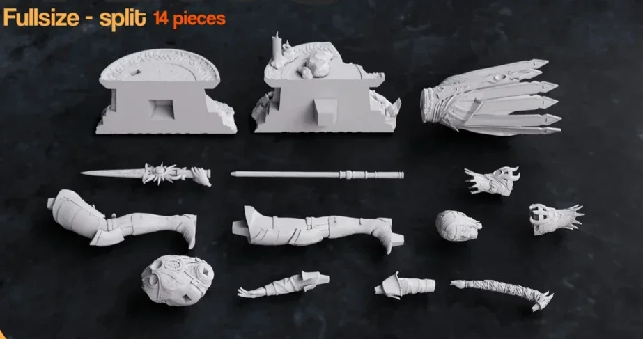Shadow Heart | Fan Art | 3D Printed Resin Model Garage Kit | *Un-Painted* | Nomnom 3