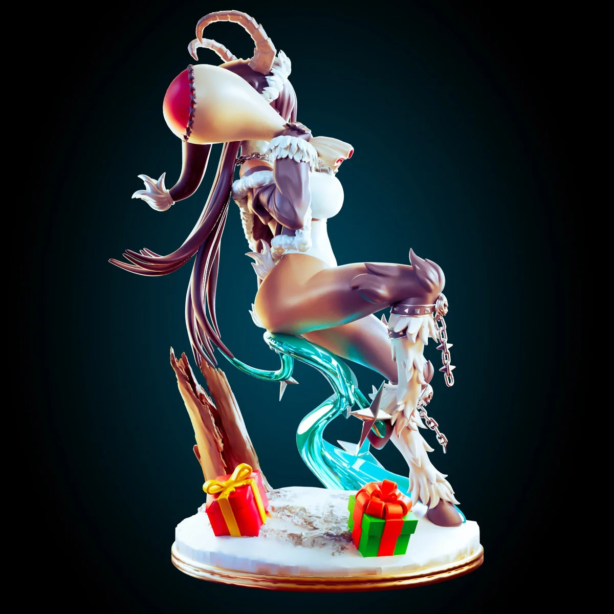 Krampus | Fan Art | 3D Printed Resin Model Garage Kit | *Un-Painted* | Officer Rhu 5