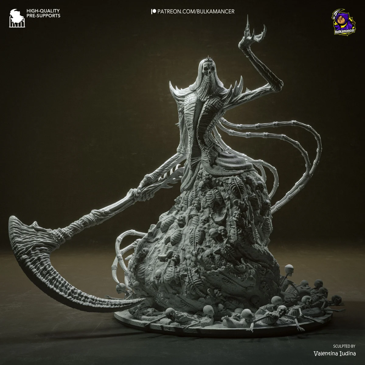 Nashandra | Fan Art | 3D Printed Resin Model Garage Kit | *Un-Painted* | Bulkamancer 7