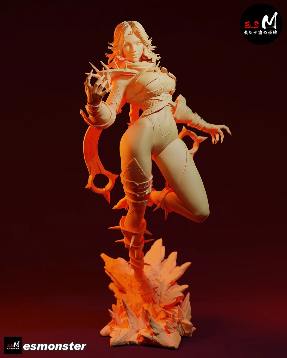 Invisible Woman (Malicious) | Fan Art | 3D Printed Resin Model Garage Kit | *Un-Painted* | ES Monster 8