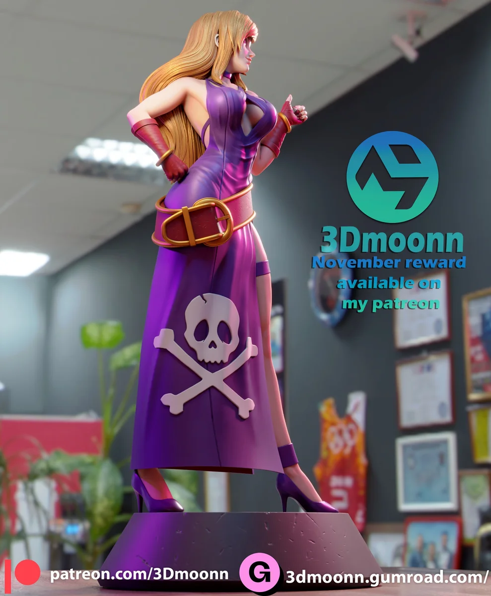 B.Jennet | Fan Art | 3D Printed Resin Model Garage Kit | *Un-Painted* | 3DMoonn 5